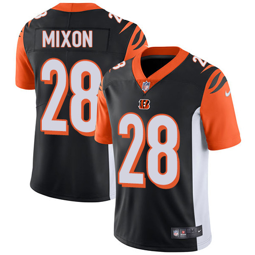 2019 men Cincinnati Bengals #28 Mixon black Nike Vapor Untouchable Limited NFL Jersey